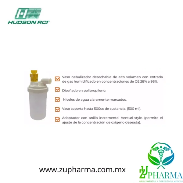 Vaso Nebulizador De Alto Volumen - Imagen 2