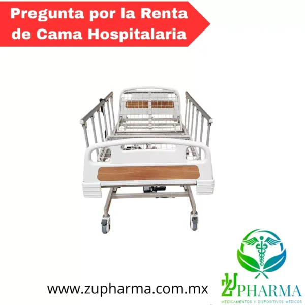 Cama de Hospital Eléctrica de 3 Posiciones (Renta) - Imagen 2