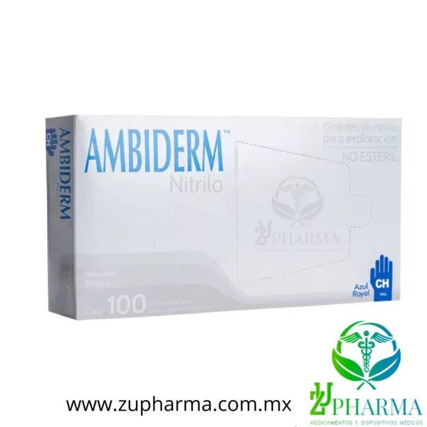 GUANTE AMBIDERM NITRILO