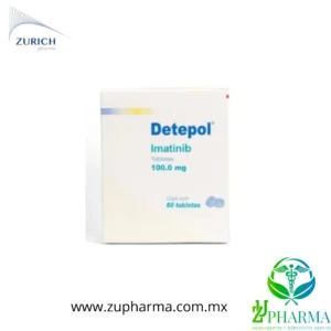 Detepol 100 mg Imatinib 60 tabletas.