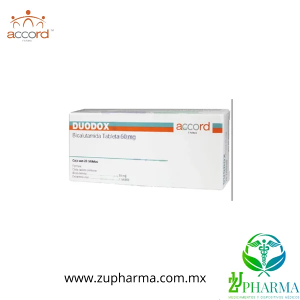 DUODOX BICALUTAMIDA 28 TAB 50 MG.