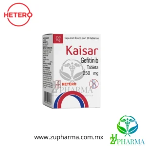 Kaisar Gefitinib 250 mg Caja con Frasco con 30 Tabletas - Hetero