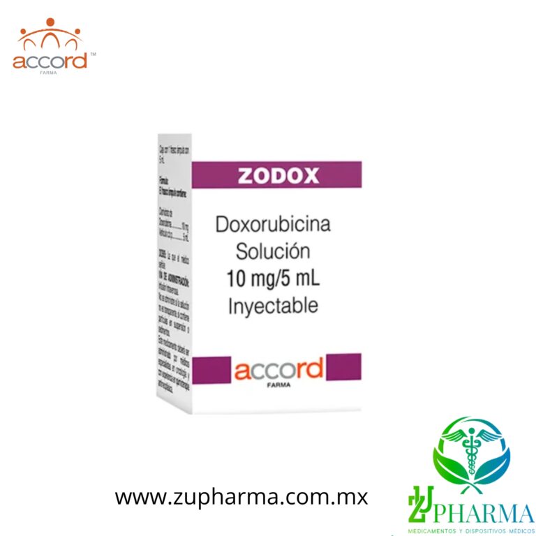 Zodox Inj Doxorubicina 10 mg - Zupharma