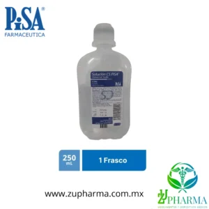 Solución cloruro de sodio Pisa 0.9% inyectable 250 ml