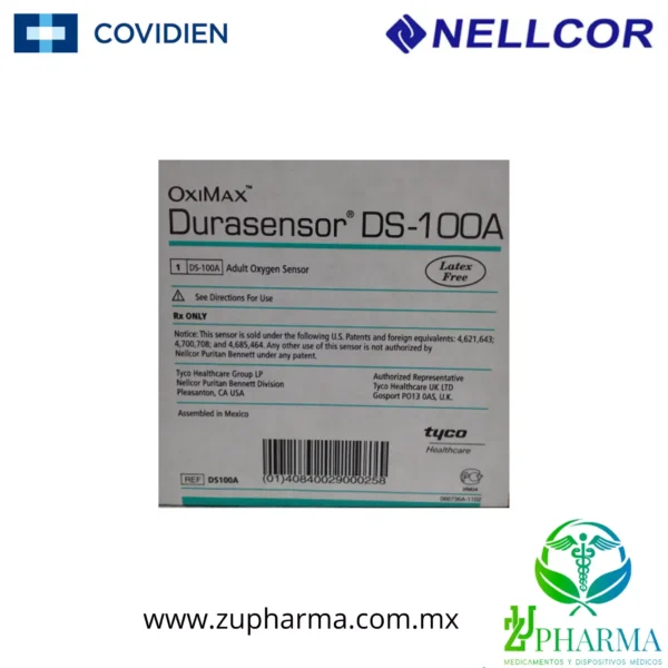 Sensor de Oximetría Nellcor DS-100A OxiMax Durasensor: Precisión y Durabilidad para el Monitoreo de Adultos - Imagen 4
