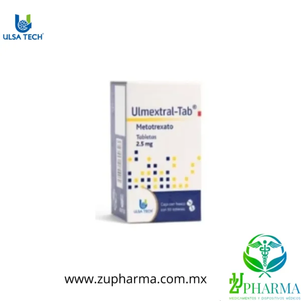 Ulmextral Metotrexato 2.5 Mg Box Of 50 Tablets Lab Ulsa Tech