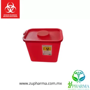 Contenedor para residuos Punzocortantes Biológico-Infecciosos. 8.5 L