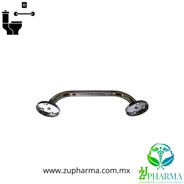 Agarraderas para Baño de Acero Cromado - Seguridad y Confort en Cada Pulgada - Imagen 3
