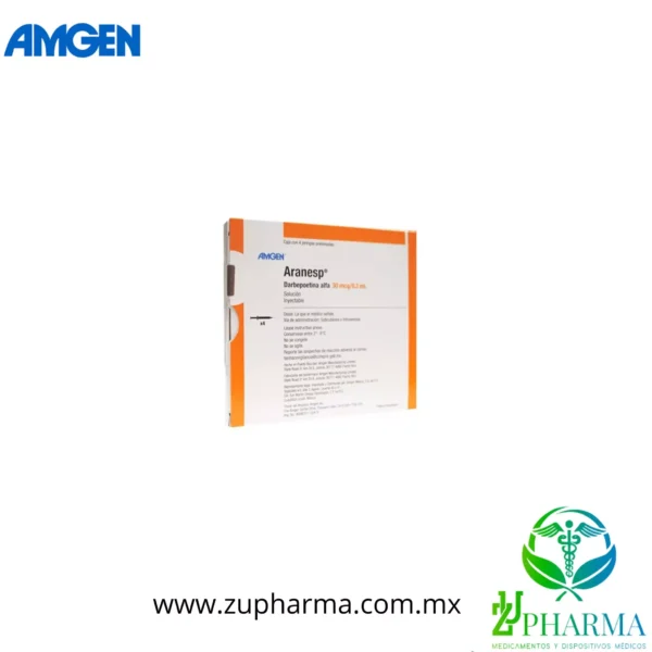ARANESP 30MCG/0.3ML JPRELL CAJ C/4 - Imagen 2