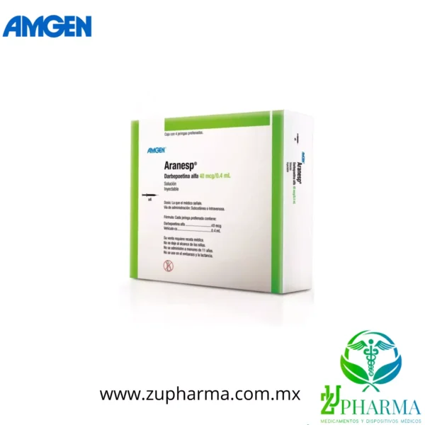 ARANESP 40 mcg/0.4 ml jeringa prellenada - Imagen 4