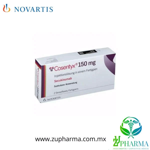 Cosentyx 2 Ampolletas Pluma Prellenada - Imagen 3