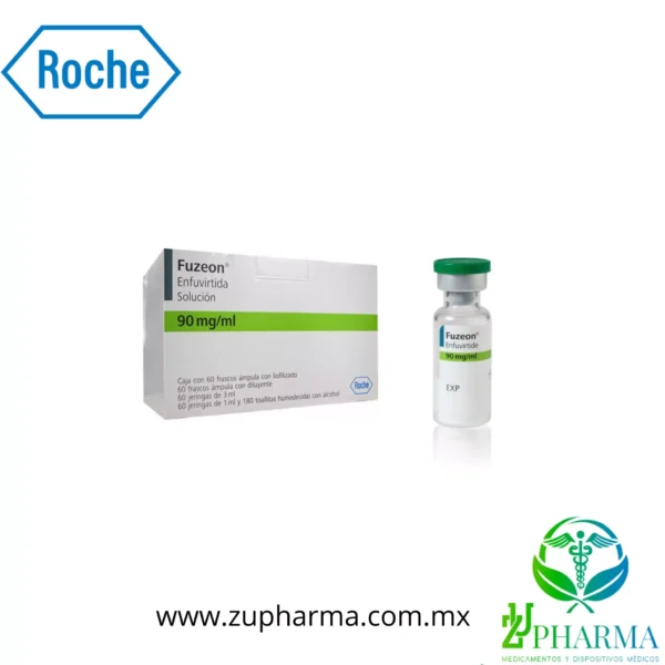 "Fuzeon 90 mg Solución Inyectable | Medicamento Antirretroviral" - Imagen 2