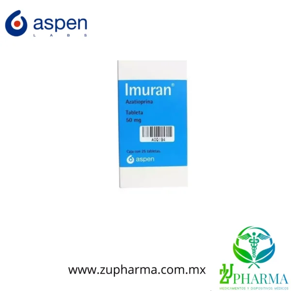Imuran 50 mg, 25 Tabletas. - Imagen 2