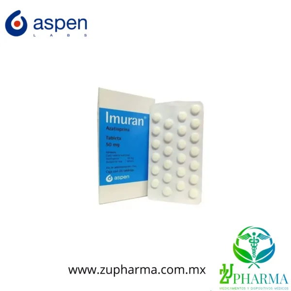 Imuran 50 mg, 25 Tabletas. - Imagen 3