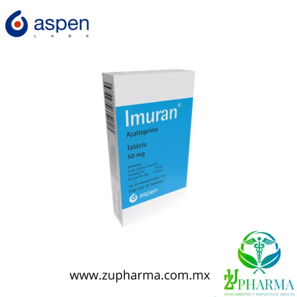 Imuran 50 mg, 25 Tabletas.