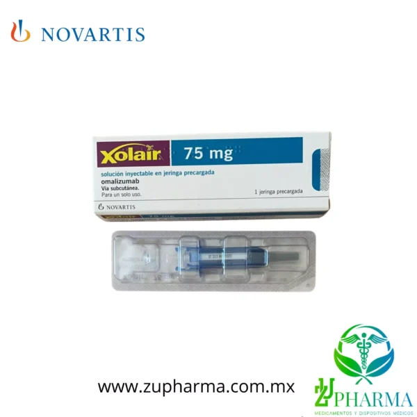 Xolair 75 Mg 1 Jeringa Precargada Solución Inyectable 0,5 mL - Imagen 2