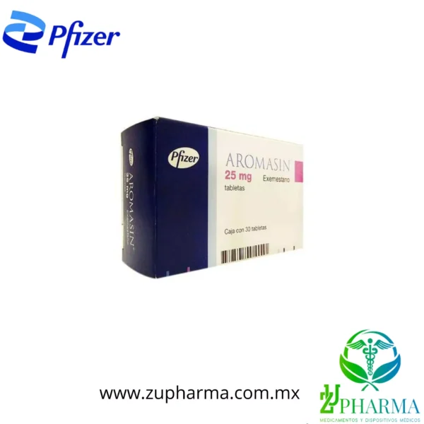 Aromasin 25 mg (Exemestano) 30 Tabletas | Tratamiento Efectivo contra el Cáncer de Mama - Imagen 2