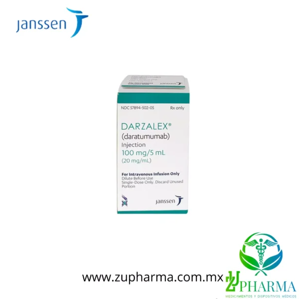Darzalex 1 Solución Frasco Ámpula- Daratumumab 100.0 mg
