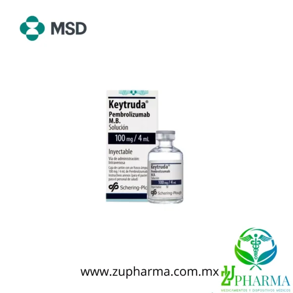 "KEYTRUDA 100 mg/4 ml