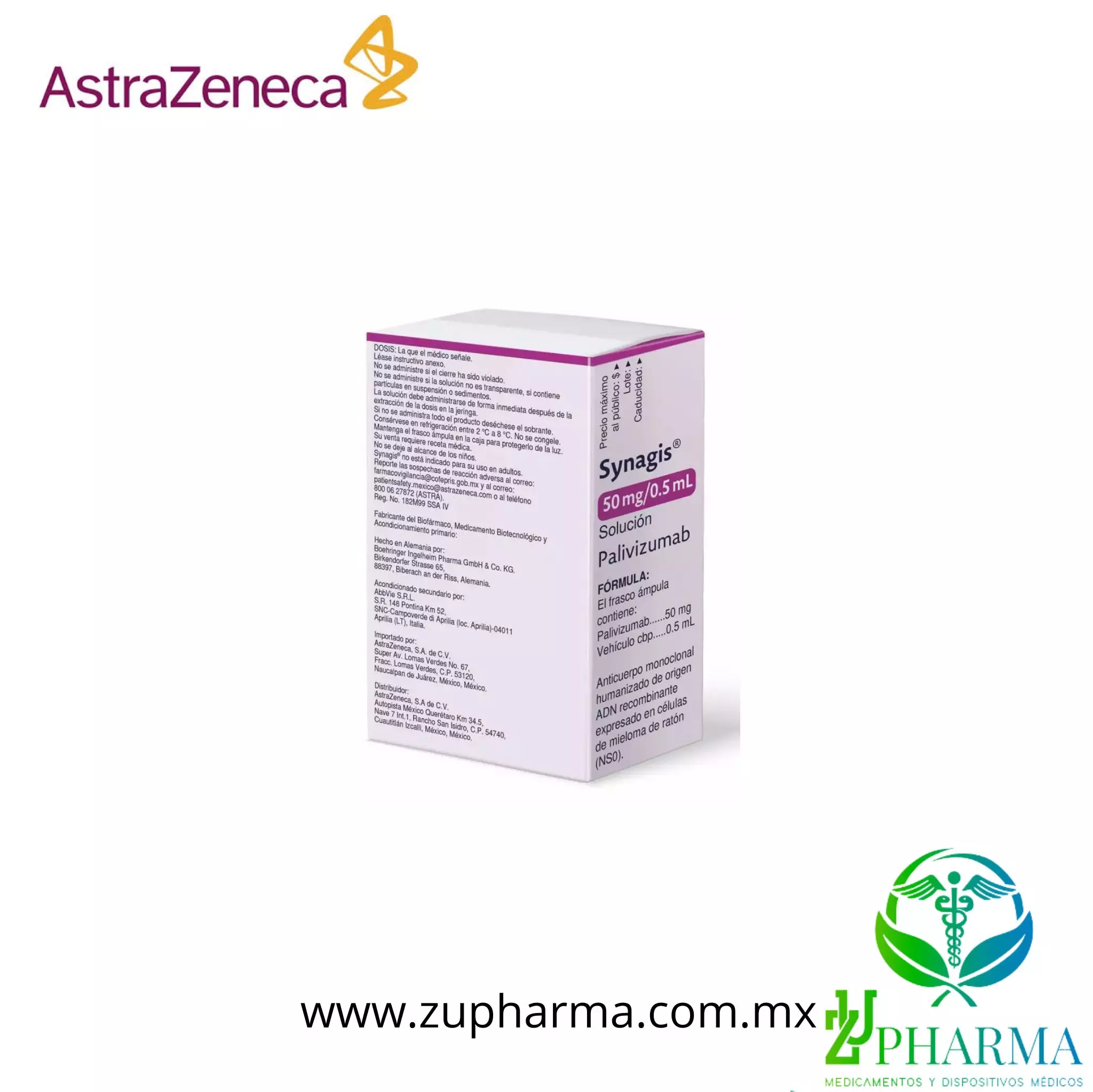 Synagis 50 mg | Prevención del VR - Imagen 2