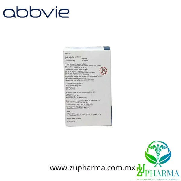 VENCLEXTA 100 mg 120 tabletas - Imagen 3