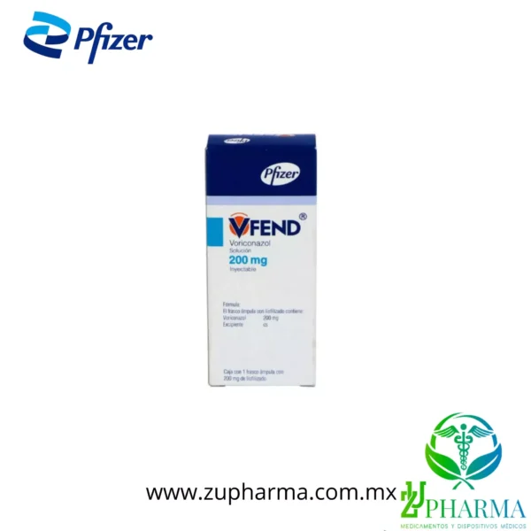 VFEND 200 MG Solución Inyectable - Tratamiento Eficaz Contra Infecciones Fúngicas Graves - Imagen 2