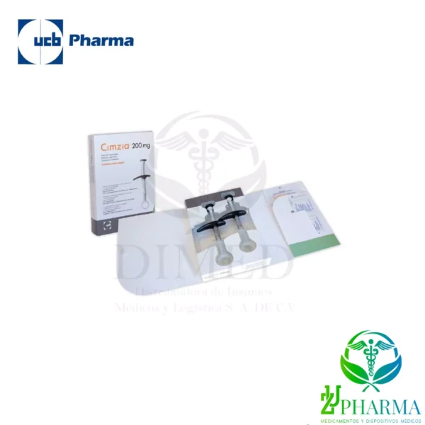 CIMZIA 200 mg | 2 Jeringas Prellenadas - Imagen 4