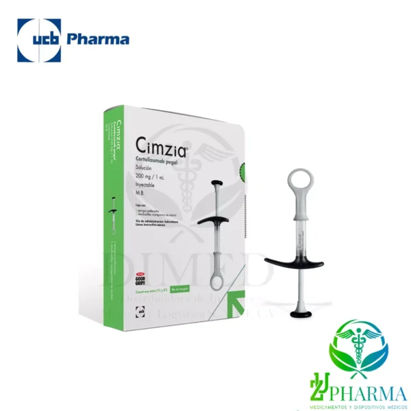 CIMZIA 200 mg | 2 Jeringas Prellenadas - Imagen 2