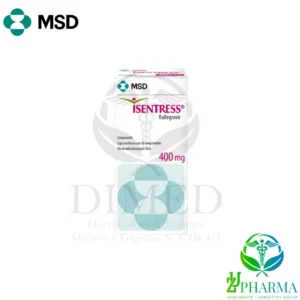 ISENTRESS 400 mg 60 comprimidos