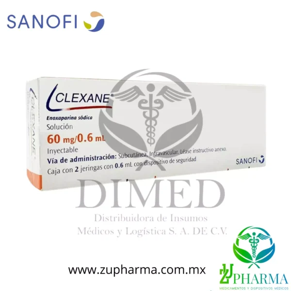 CLEXANE 60 MG CON 2 JERINGA PRELLENADA