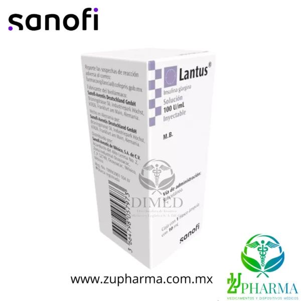LANTUS (INSULINA GLARGINA) 100 U/ML