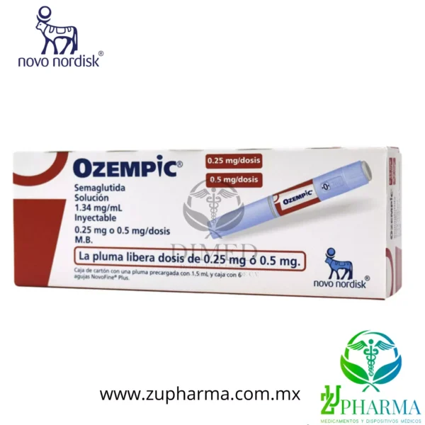 OZEMPIC SEMAGLUTIDA PLUMA PRELLENADA 0.25 MG/0.5 MG
