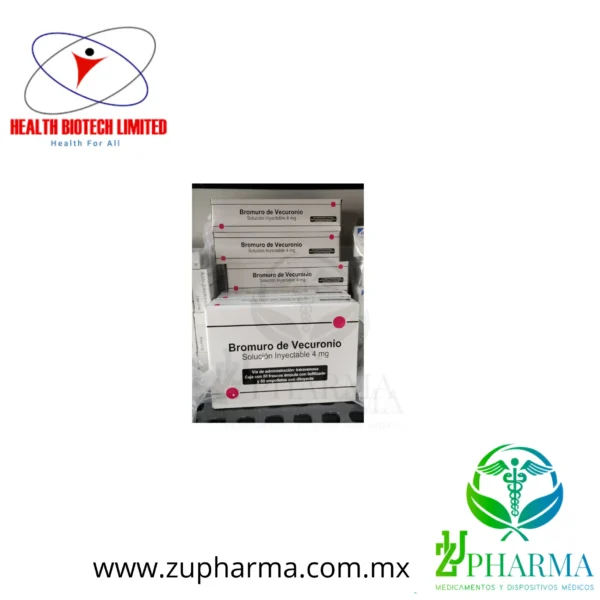 Bromuro de Vecuronio – HealthBiotech Limited - Imagen 2