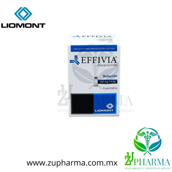 EFFIVIA 100 mg / 4 mL Solución Inyectable (Bevacizumab – Laboratorio Liomont)