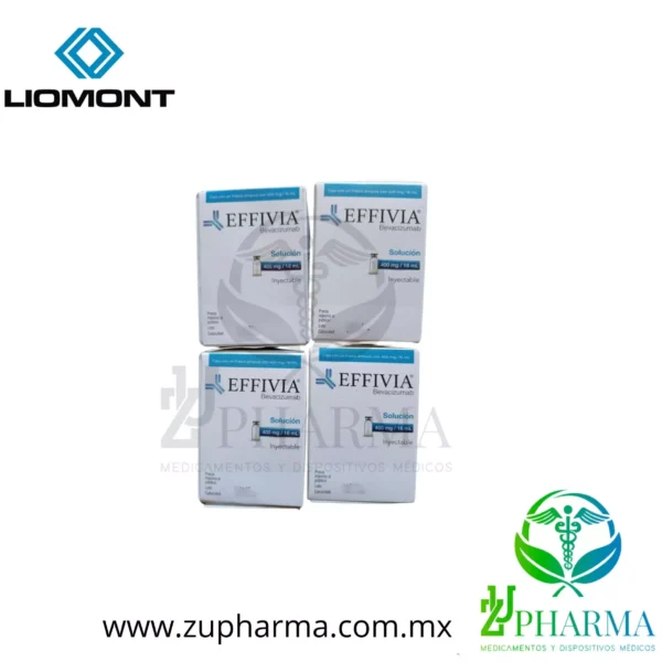 EFFIVIA 400 mg / 16 mL Solución Inyectable (Bevacizumab – Laboratorio Liomont) - Imagen 3