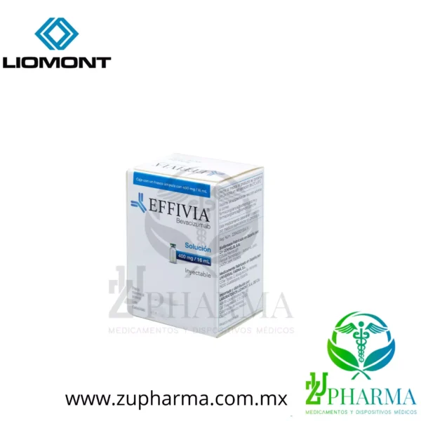 EFFIVIA 400 mg / 16 mL Solución Inyectable (Bevacizumab – Laboratorio Liomont) - Imagen 2
