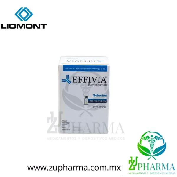 EFFIVIA 400 mg / 16 mL Solución Inyectable (Bevacizumab – Laboratorio Liomont)