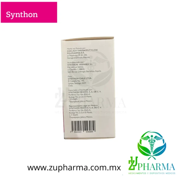 Rifosar 800 mg con 180 tabletas (Sevelamero 800 mg – Laboratorio Synthon) - Imagen 3