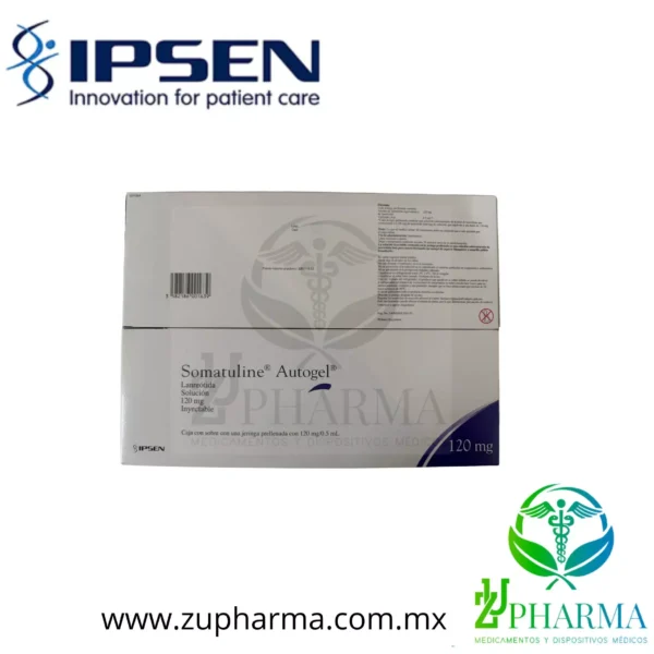 Somatuline (Lanreótida) 120 mg/0.5 mL - Imagen 2