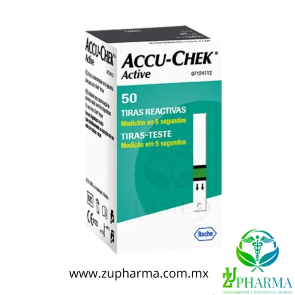 ACCU-CHEK ACTIVE 50 TIRAS REACTIVAS
