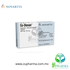 CO-DIOVAN (Valsartán / Hidroclorotiazida) - 320 mg / 25 mg 28 Tabletas