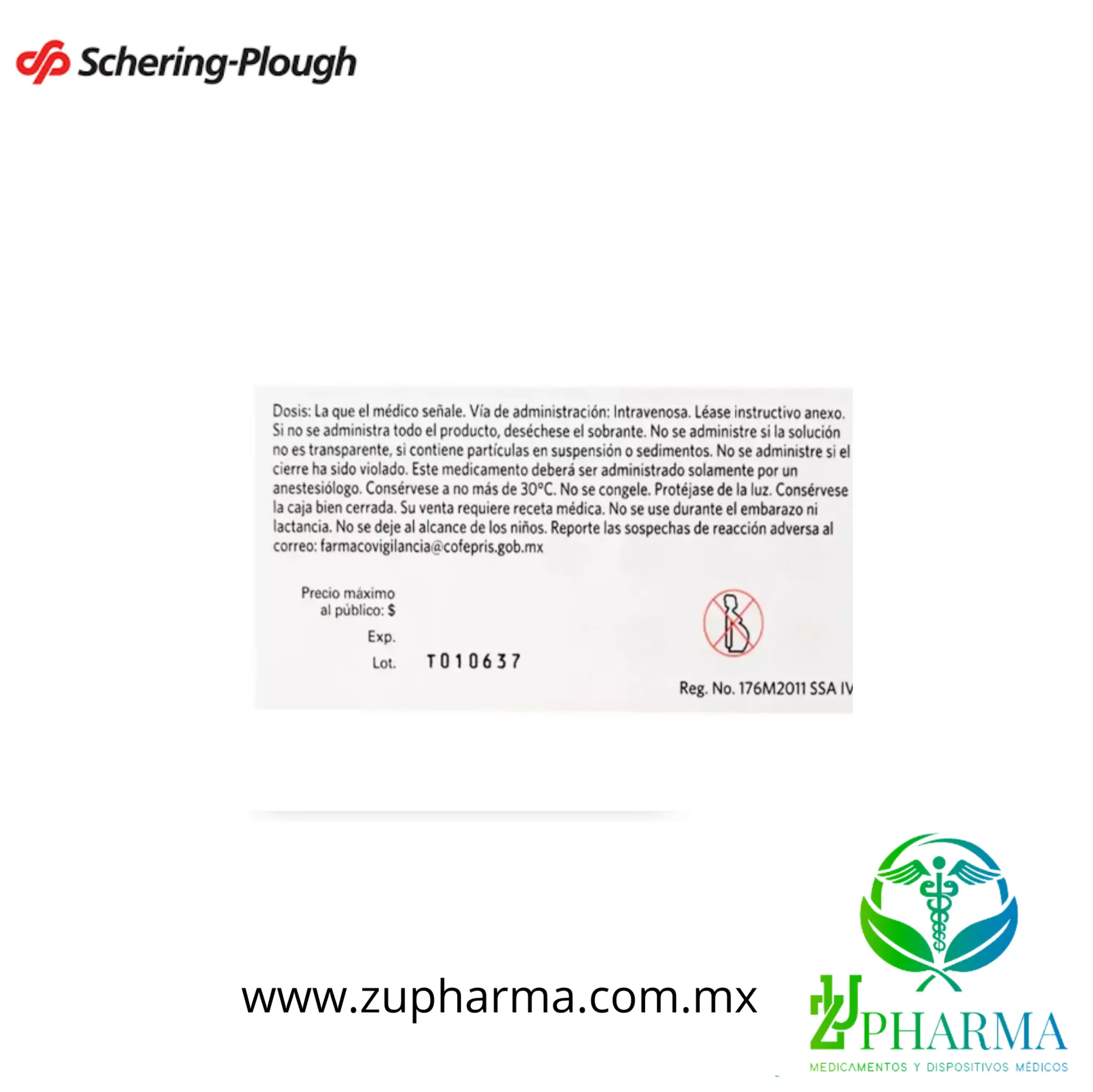 BRIDION (Sugammadex) - Solución Inyectable 200 mg / 2 mL - Imagen 2