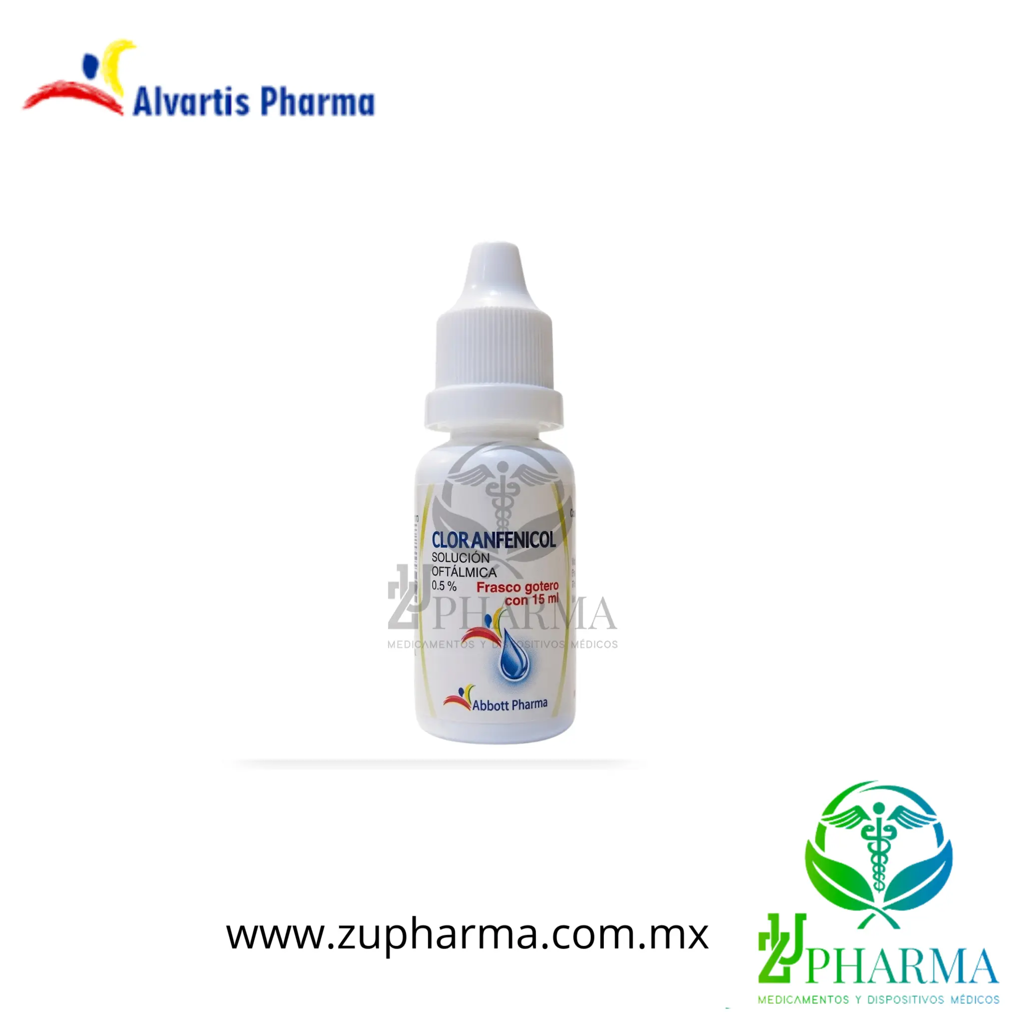CLORANFENICOL 0.5% - Solución Oftálmica 15 mL