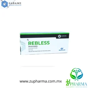 REBLESS (Rivaroxabán) - Tabletas 2.5 mg, 10 mg, 15 mg y 20 mg