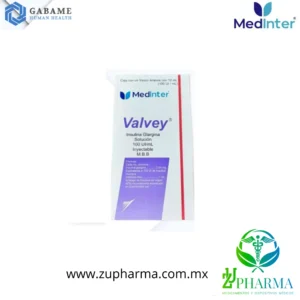 VALVEY (Insulina Glargina) - Solución Inyectable 100 UI/mL 10 mL
