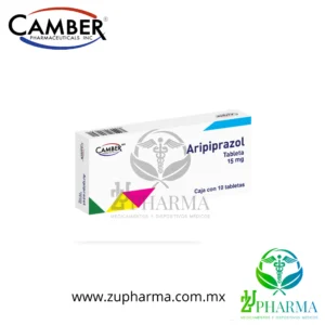 Aripiprazol 15 mg Caja con 10 Tabletas - Camber