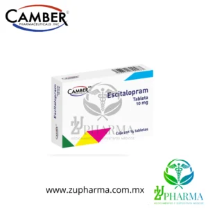 Escitalopram 10 mg Caja con 14 Tabletas - Camber