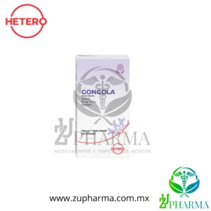 Gongola Doxorubicina 50 mg / 25 mL Caja con 1 Frasco Ámpula - Hetero