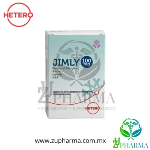 Jimly Bevacizumab 100 mg / 4 mL Caja con 1 Frasco Ámpula - Hetero