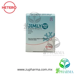 Jimly Bevacizumab 400 mg / 16 mL Caja con 1 Frasco Ámpula - Hetero
